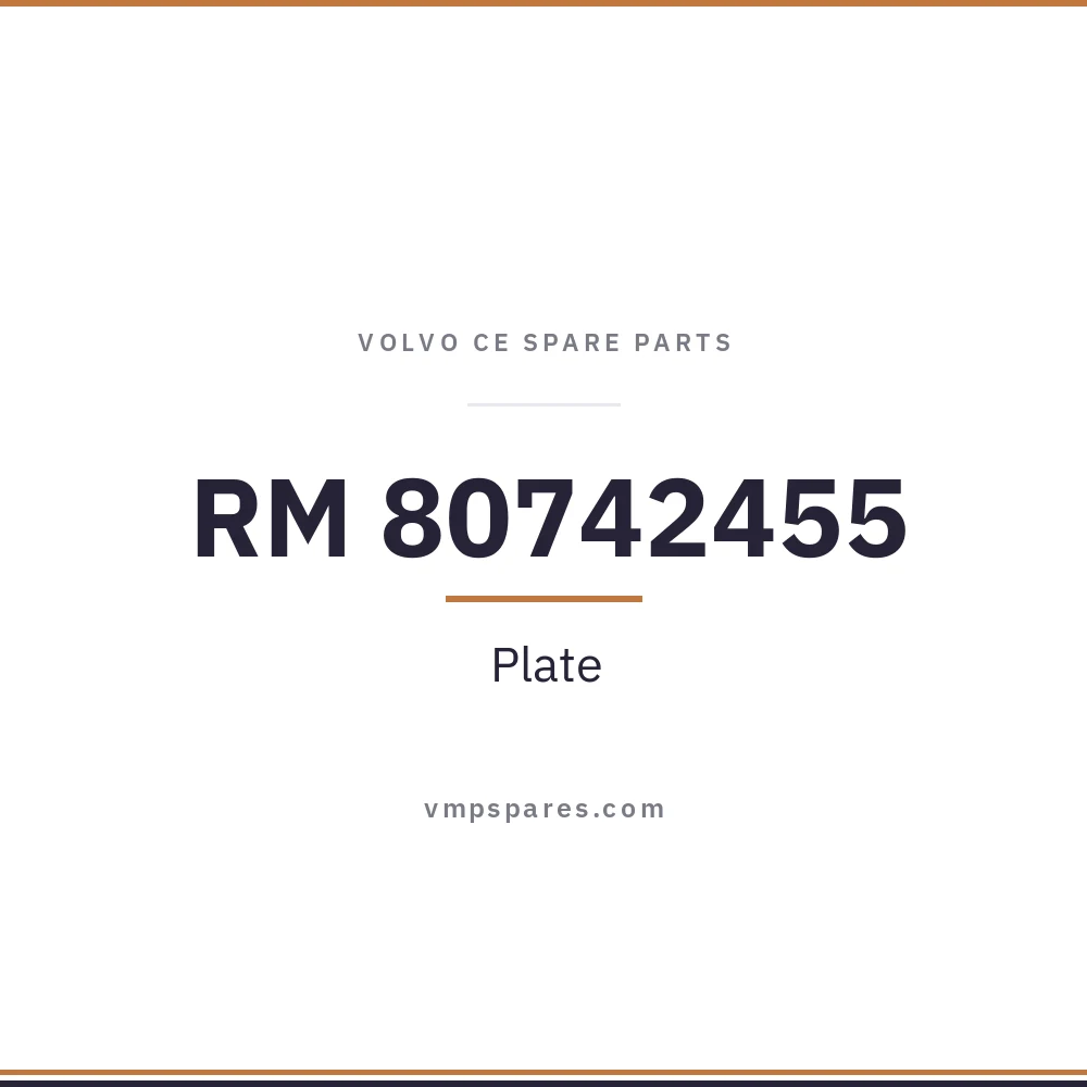 RM 80742455 – Plate