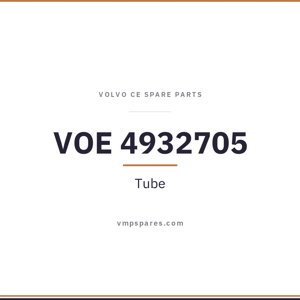 VOE 4932705 – Tube