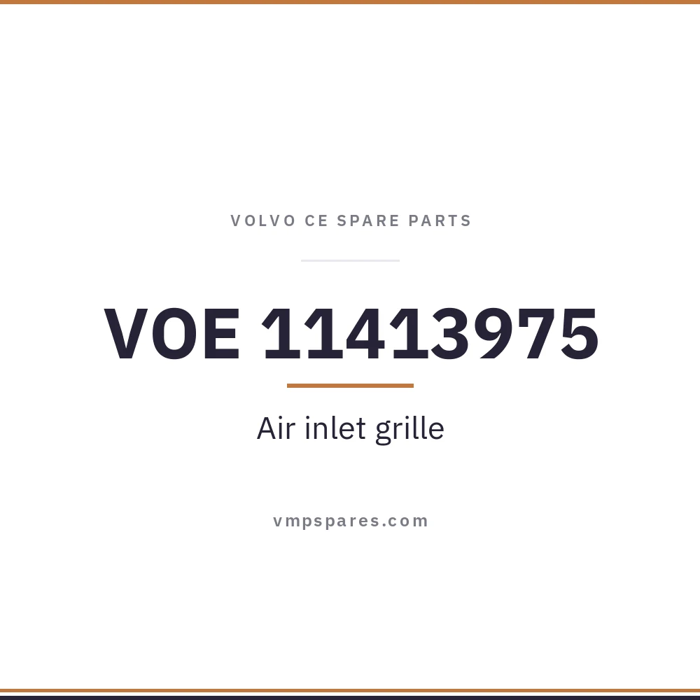 VOE 11413975 – Air inlet grille