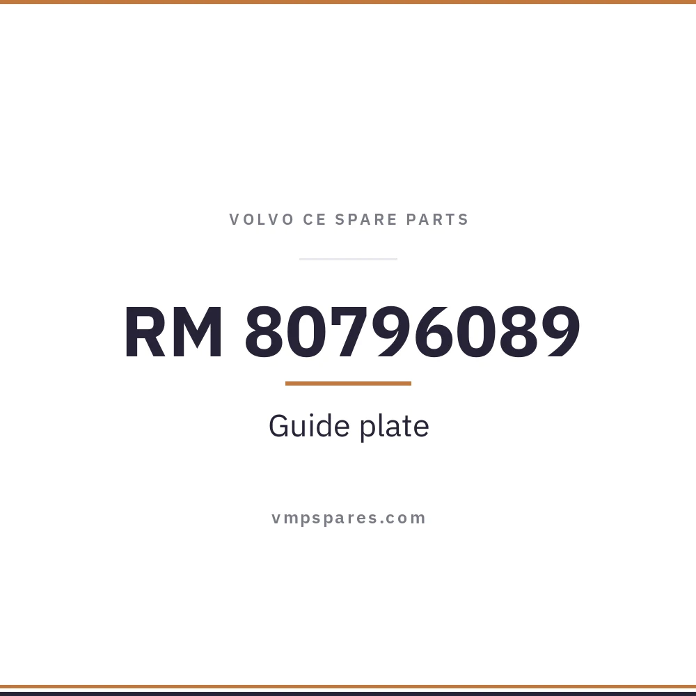 RM 80796089 – Guide plate