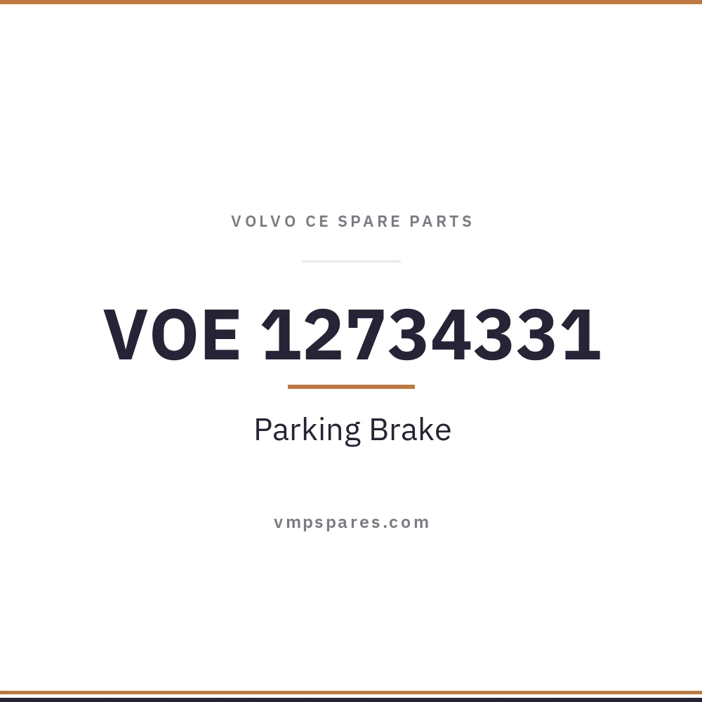 VOE 12734331 – Parking Brake