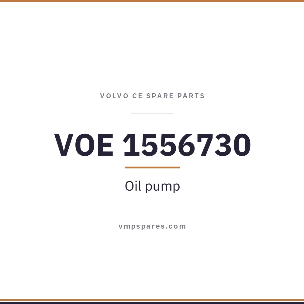 VOE 1556730 – Oil pump