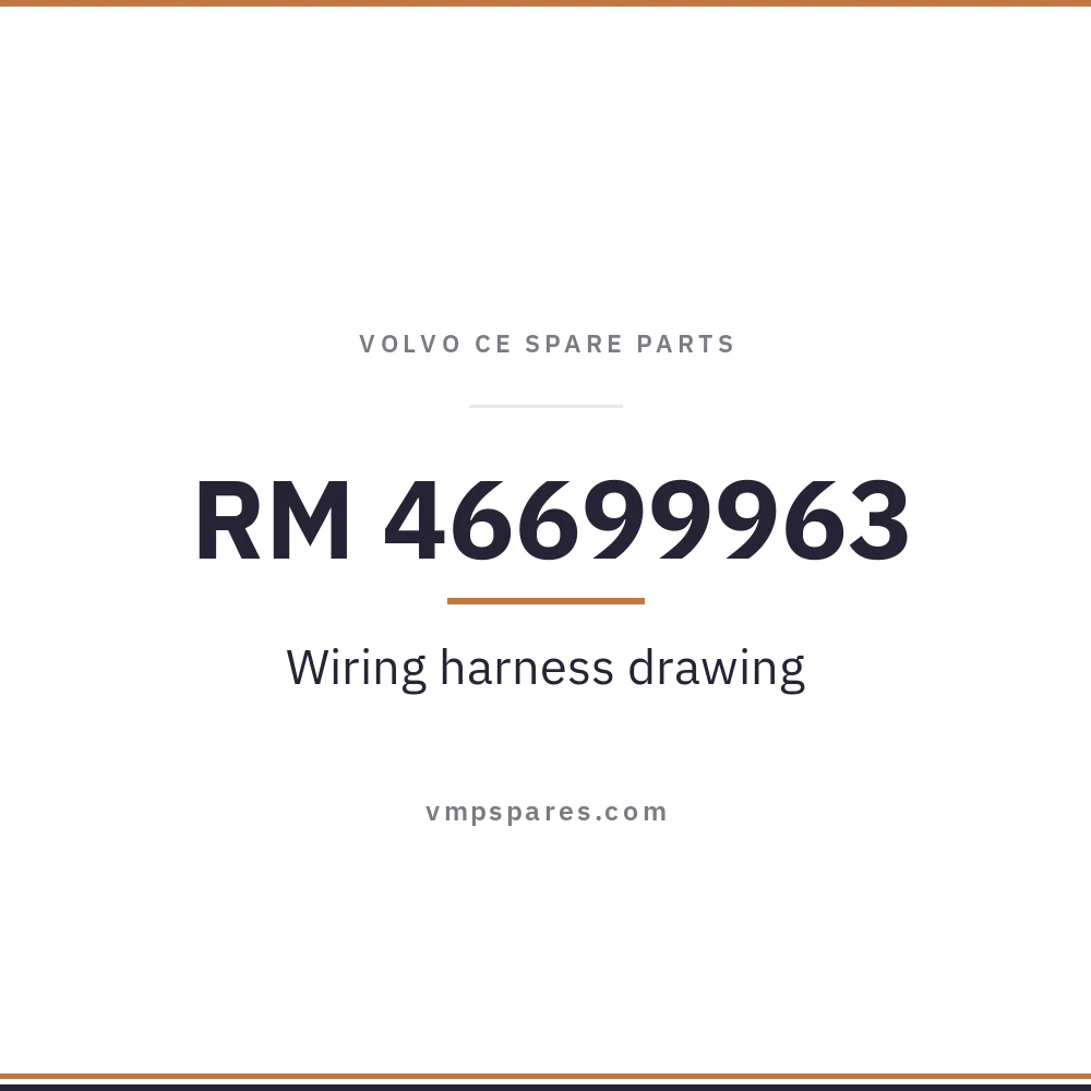 RM 46699963 – Wiring harness drawing