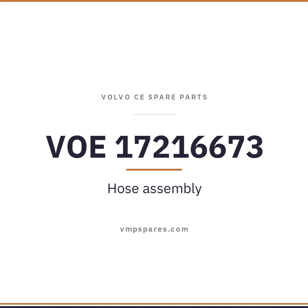VOE 17216673 – Hose assembly