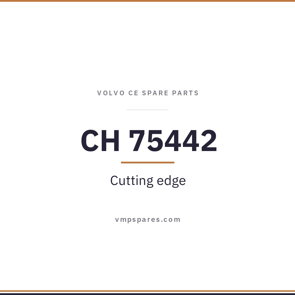 CH 75442 – Cutting edge