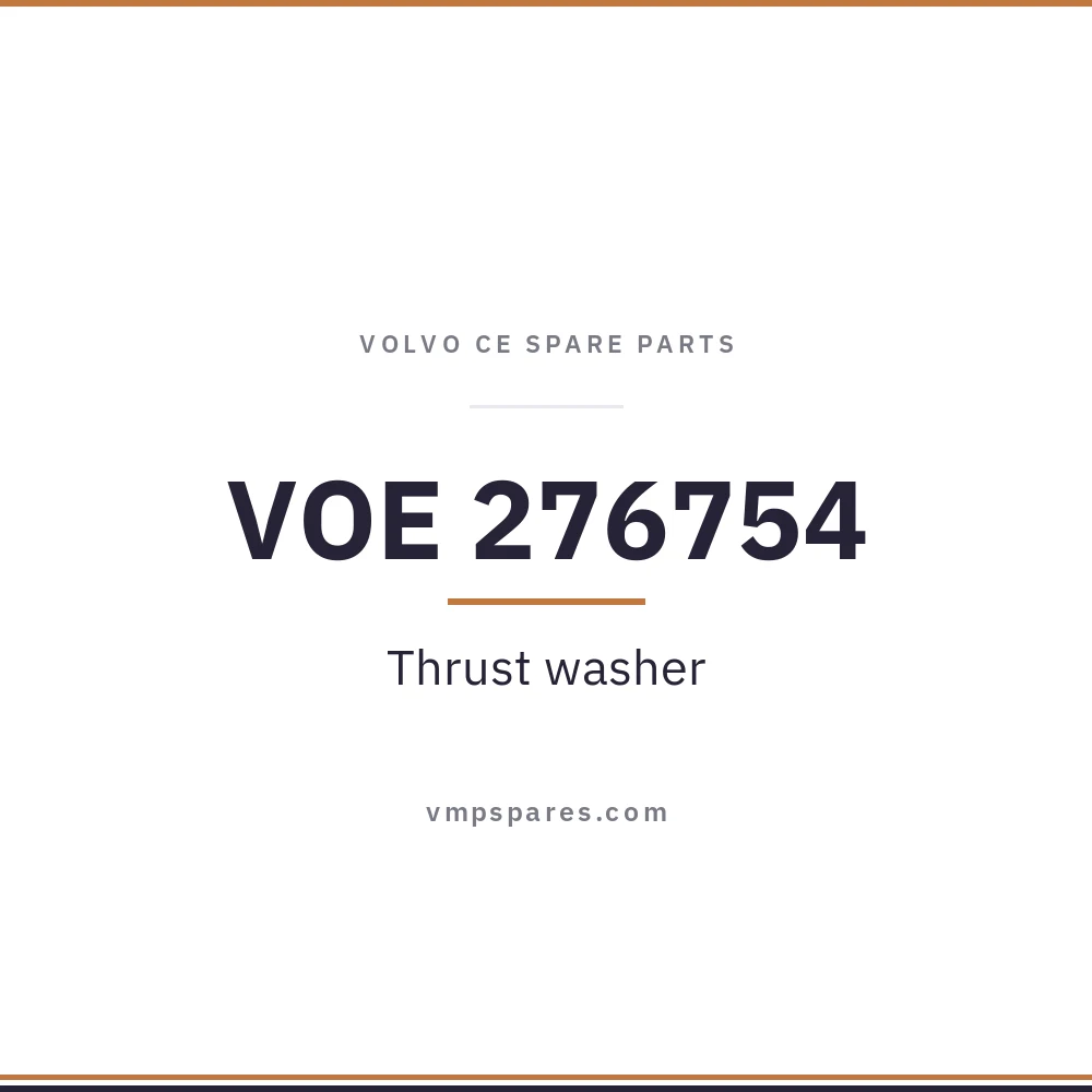 VOE 276754 – Thrust washer