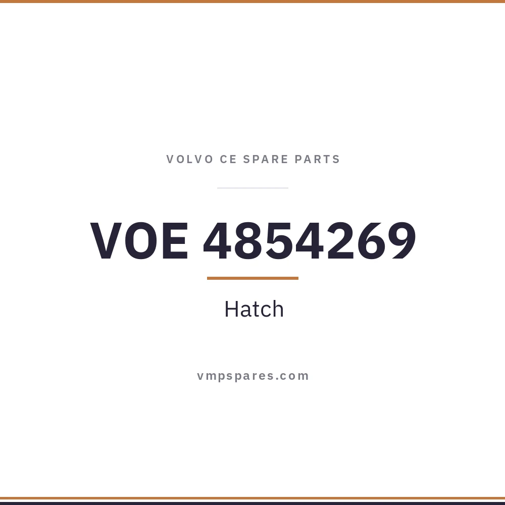 VOE 4854269 – Hatch