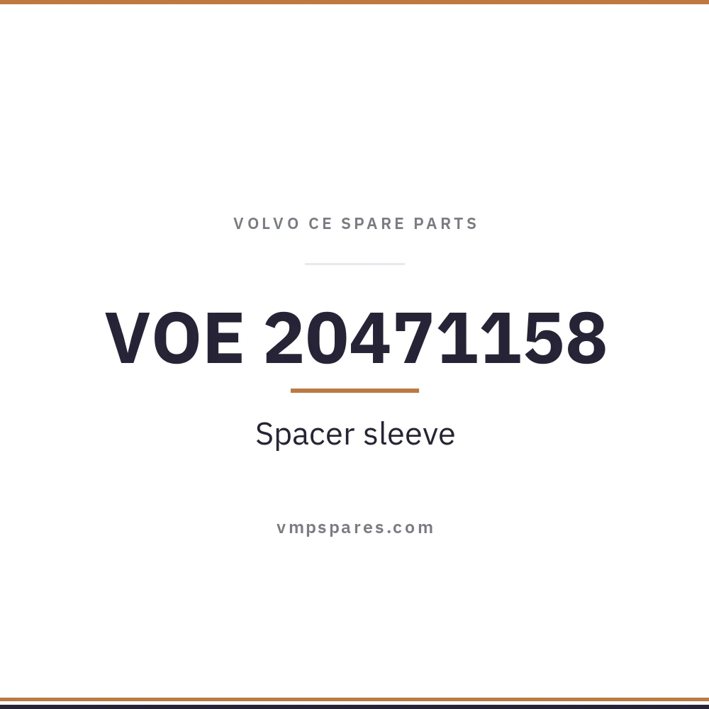 VOE 20471158 – Spacer sleeve