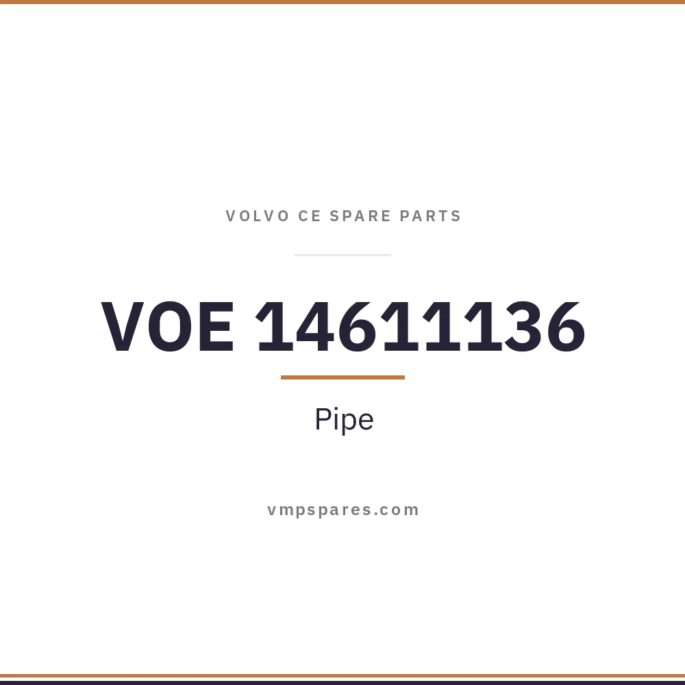 VOE 14611136 – Pipe