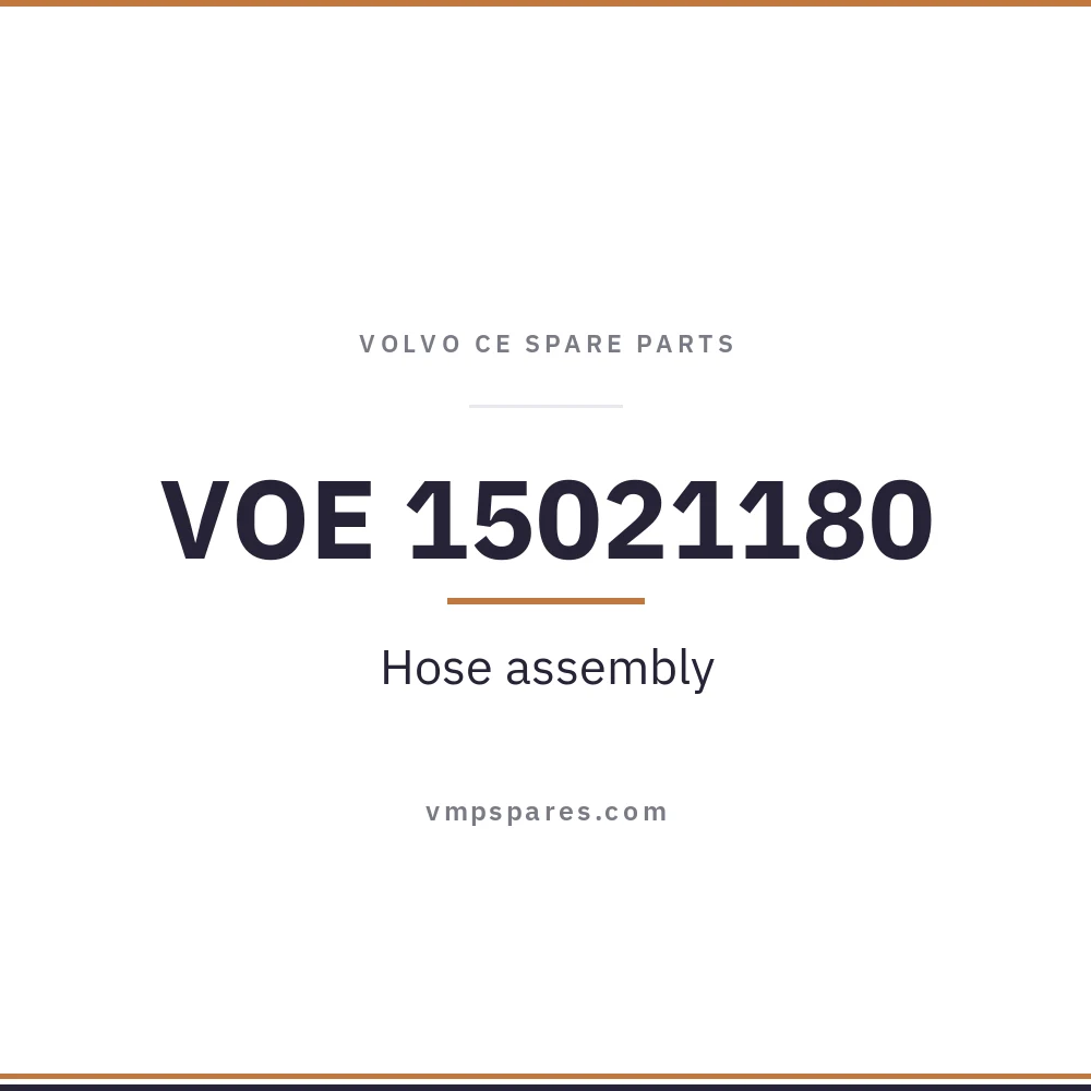 VOE 15021180 – Hose assembly
