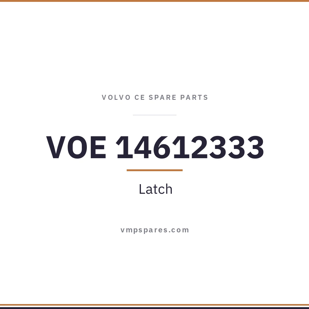 VOE 14612333 – Latch