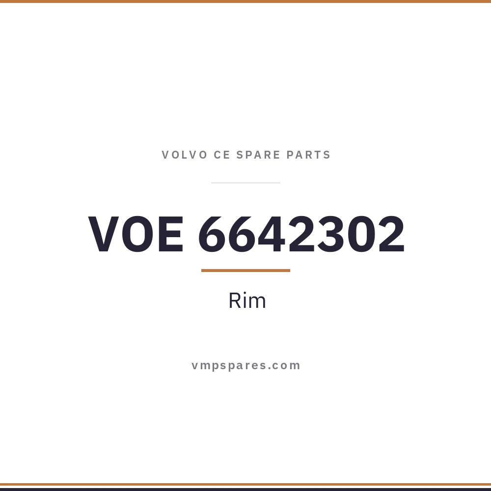 VOE 6642302 – Rim
