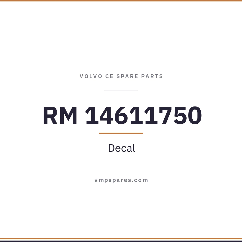 RM 14611750 – Decal
