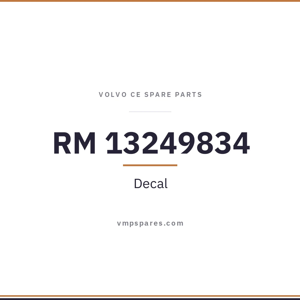 RM 13249834 – Decal