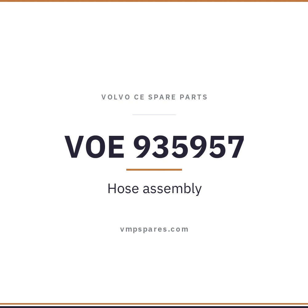 VOE 935957 – Hose assembly