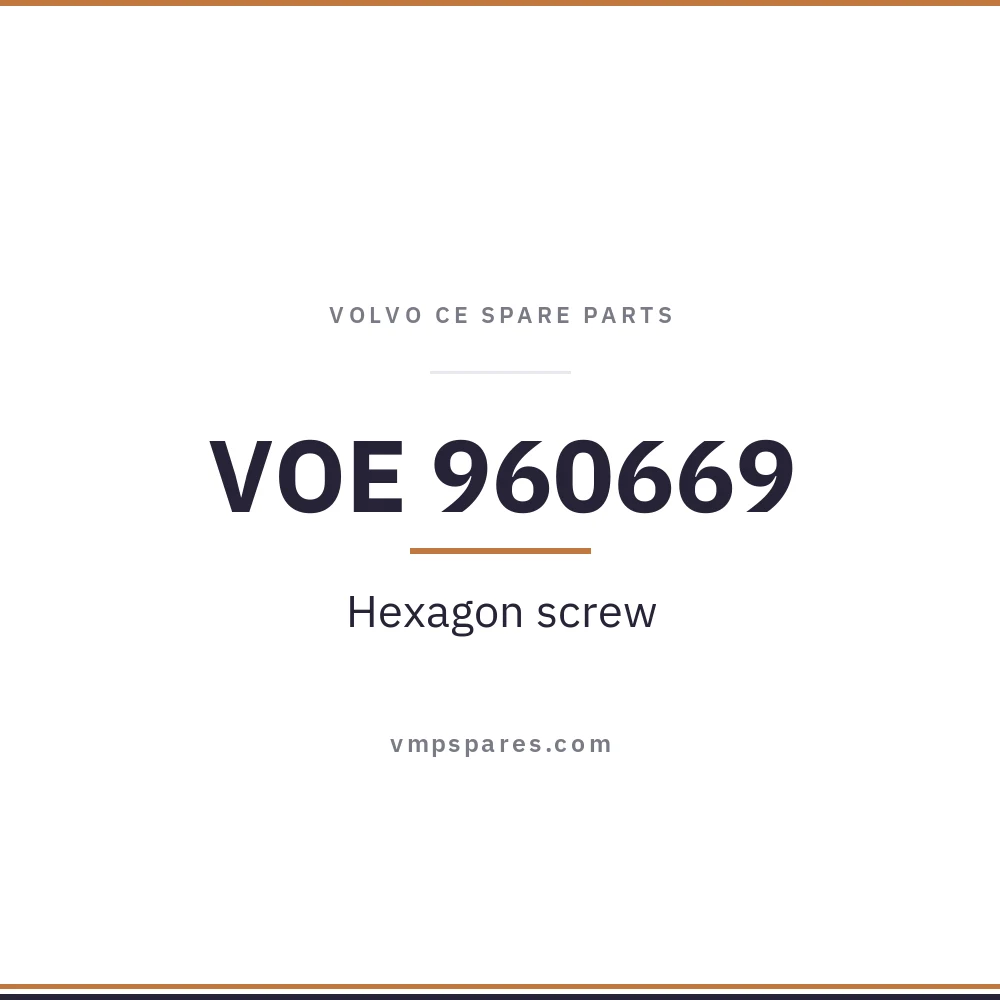 VOE 960669 – Hexagon screw