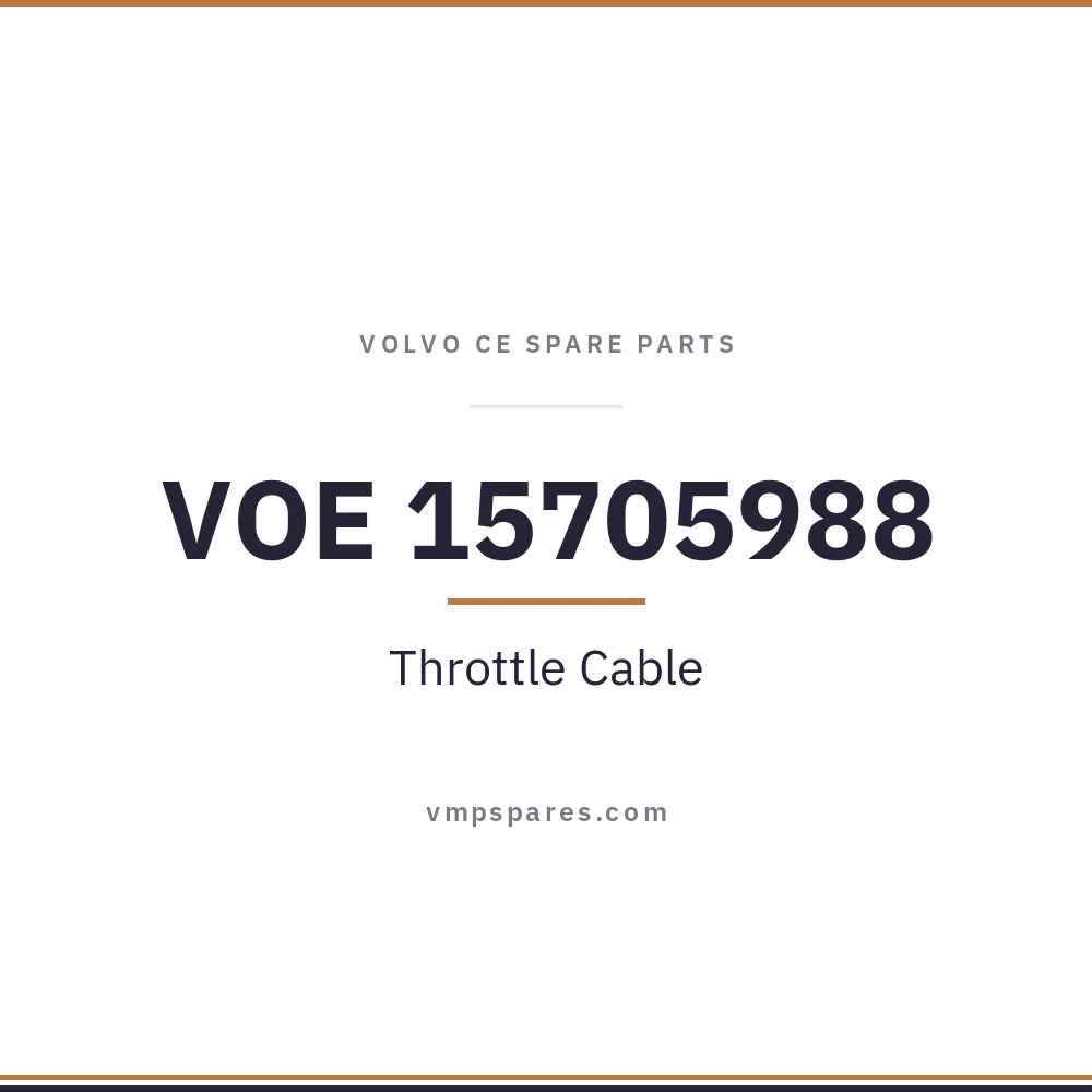 VOE 15705988 – Throttle Cable
