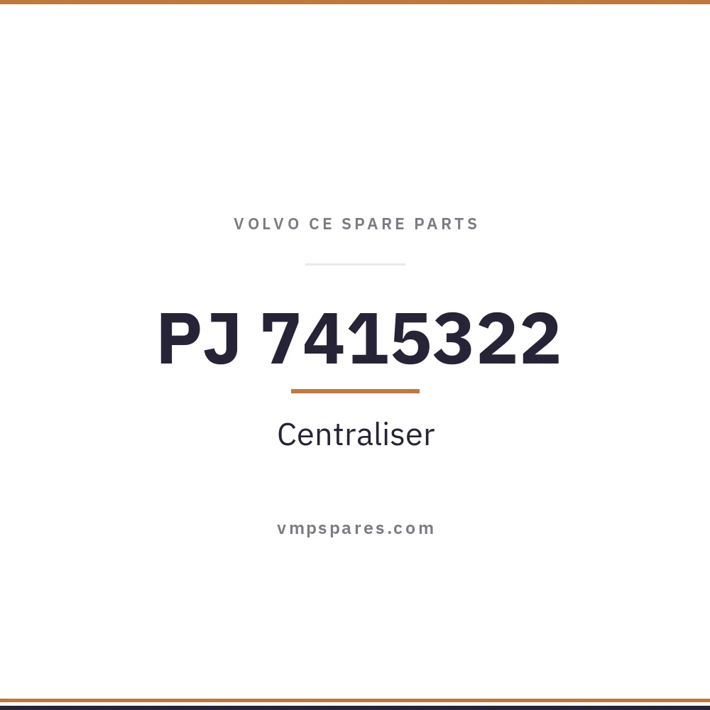 PJ 7415322 – Centraliser