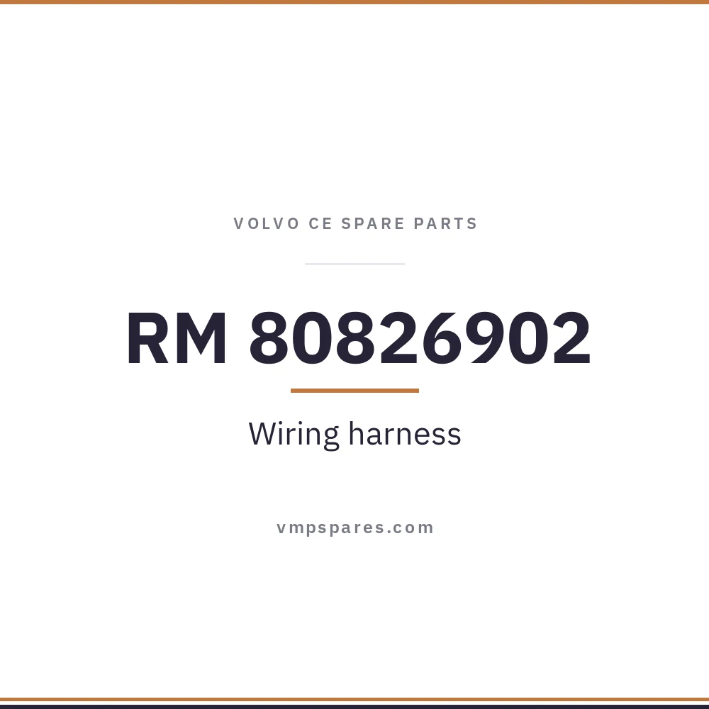 RM 80826902 – Wiring harness