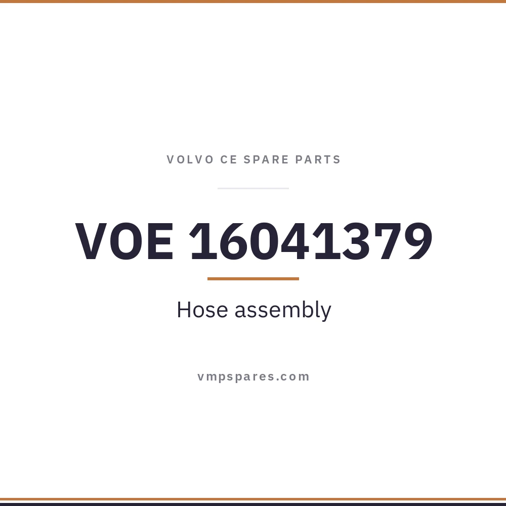 VOE 16041379 – Hose assembly