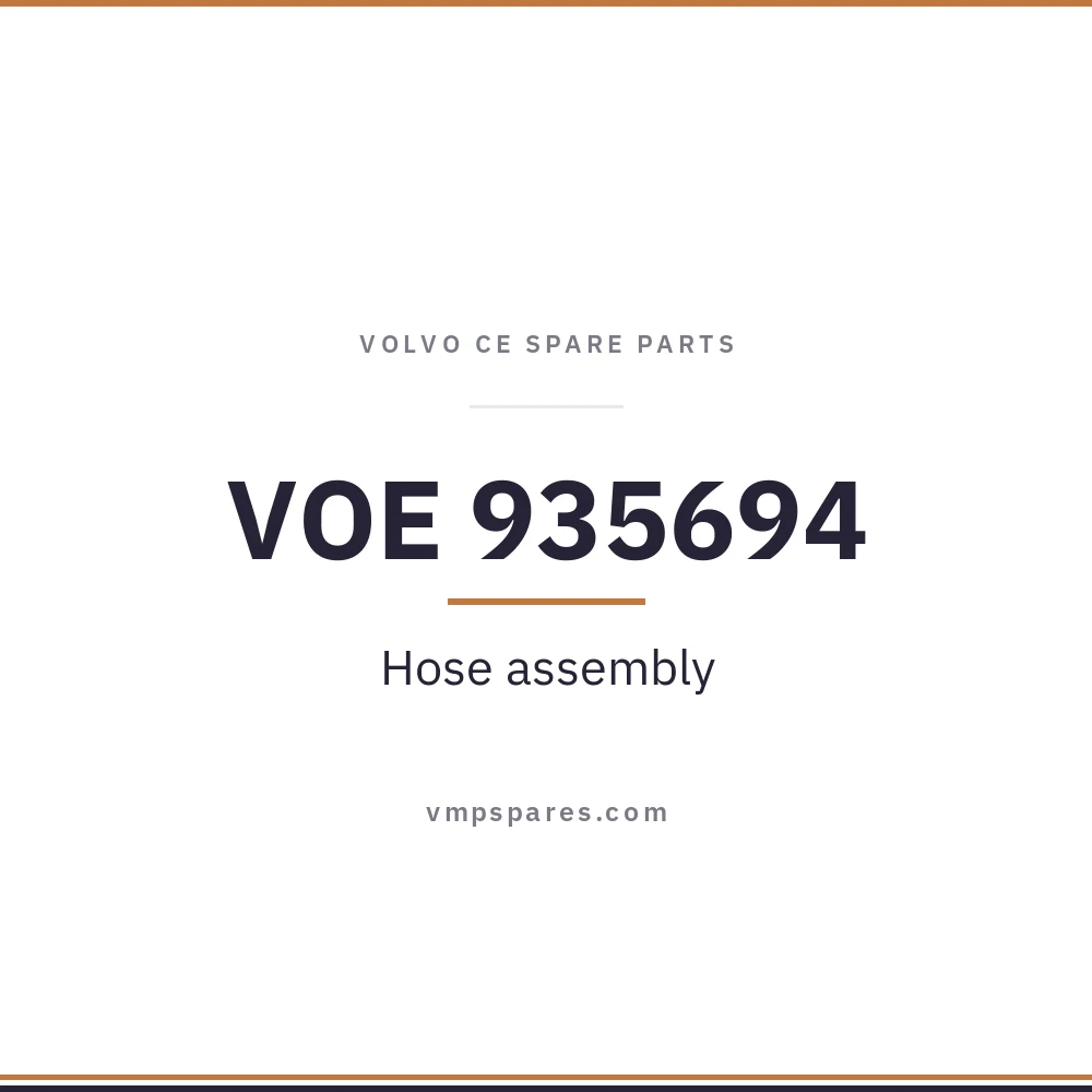 VOE 935694 – Hose assembly