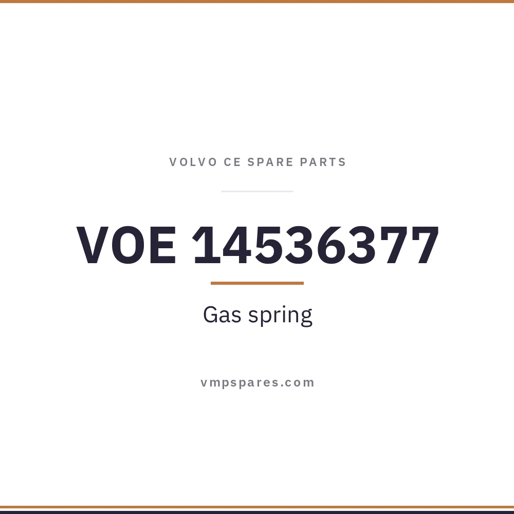 VOE 14536377 – Gas spring