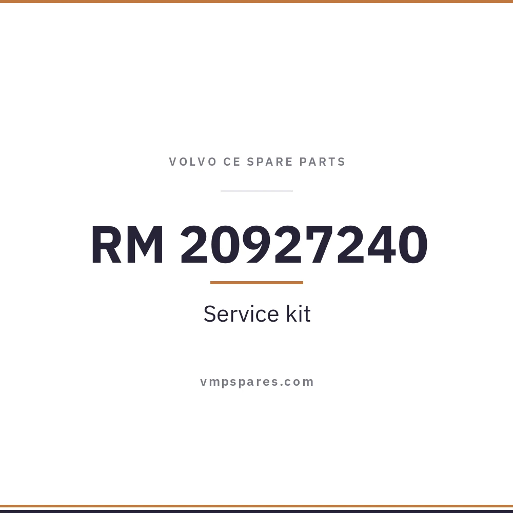 RM 20927240 – Service kit