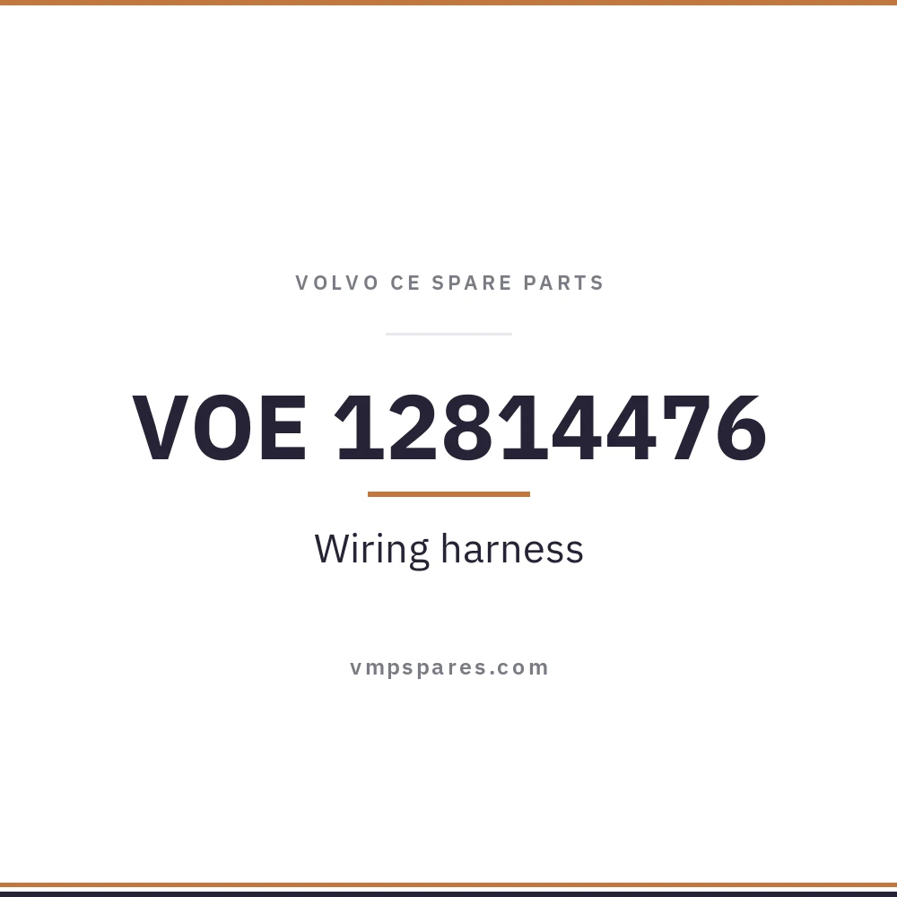 VOE 12814476 – Wiring harness