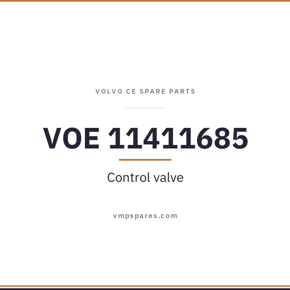 VOE 11411685 – Control valve