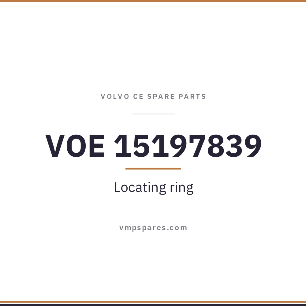 VOE 15197839 – Locating ring