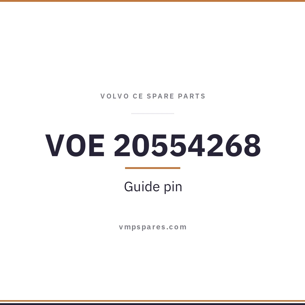 VOE 20554268 – Guide pin