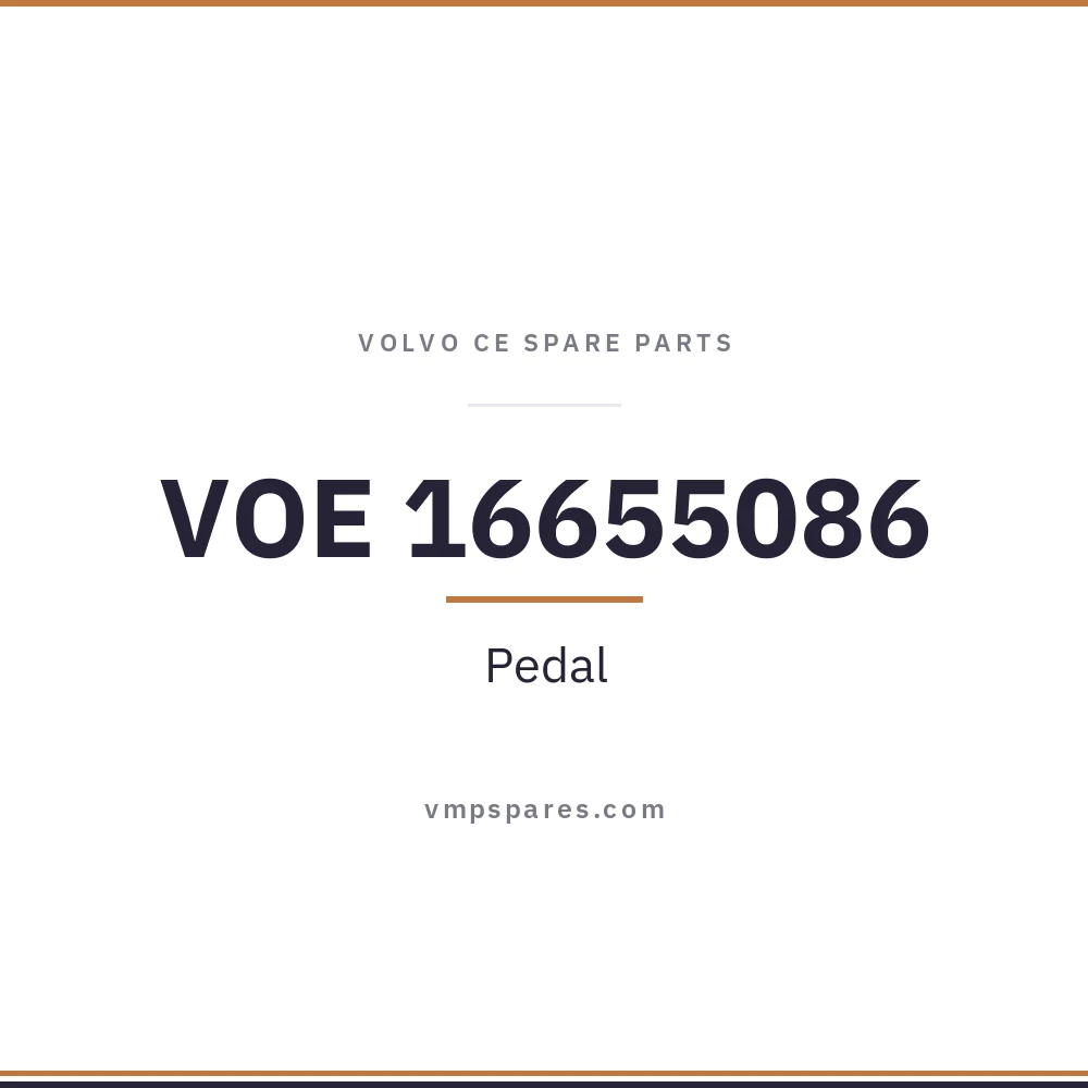 VOE 16655086 – Pedal