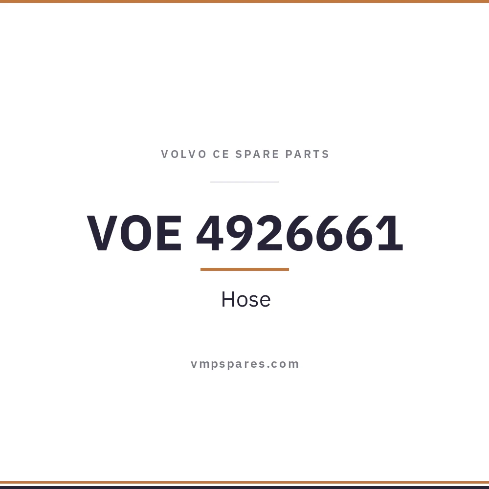VOE 4926661 – Hose