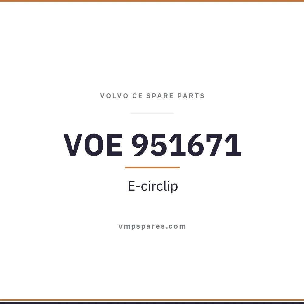 VOE 951671 – E-circlip