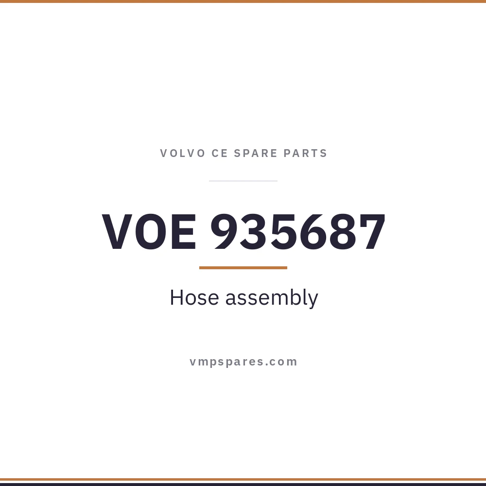 VOE 935687 – Hose assembly