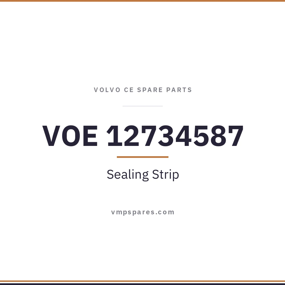 VOE 12734587 – Sealing Strip