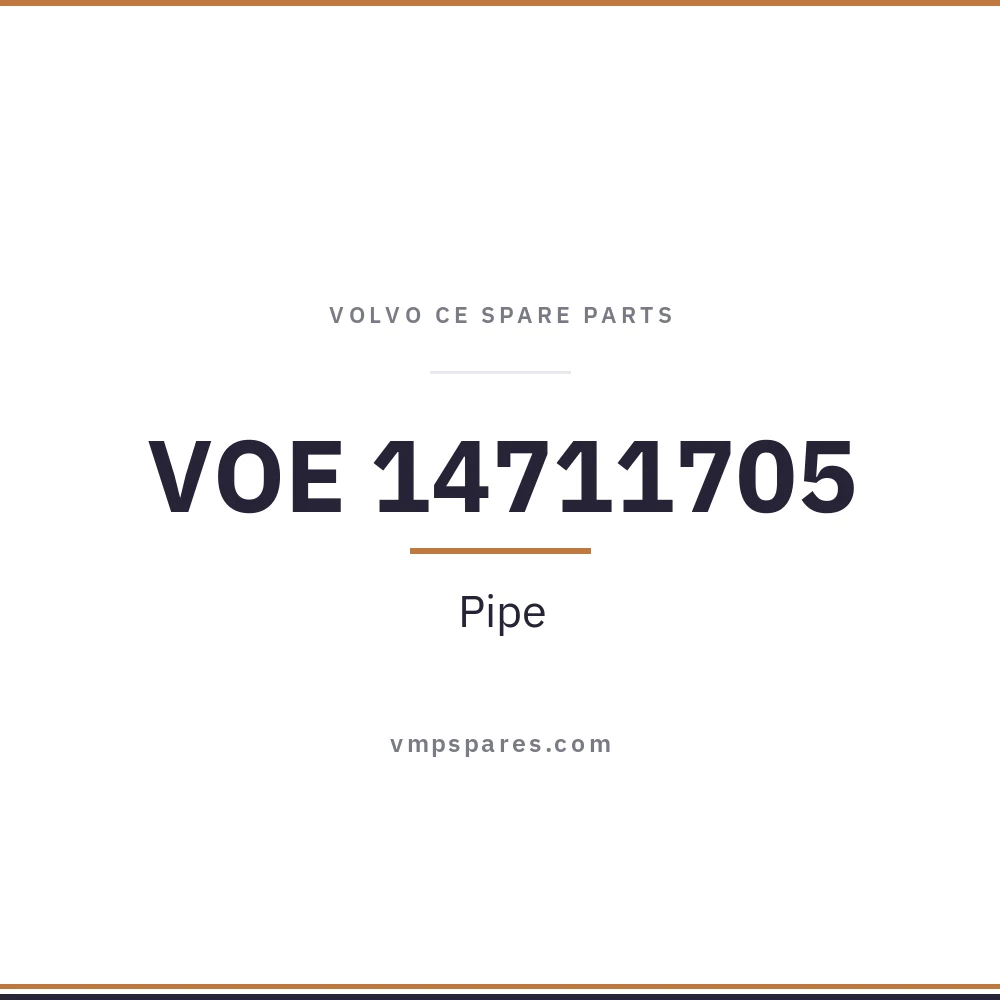 VOE 14711705 – Pipe