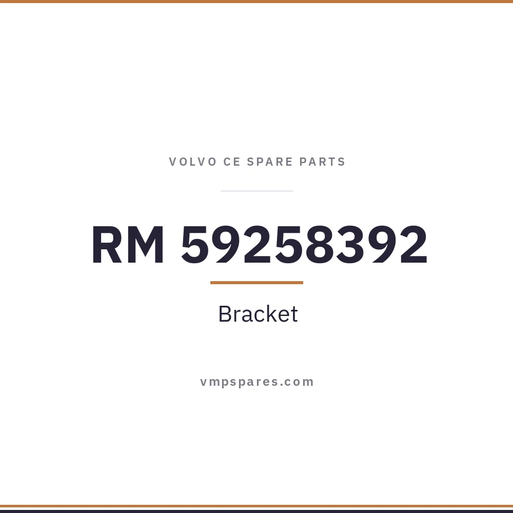 RM 59258392 – Bracket
