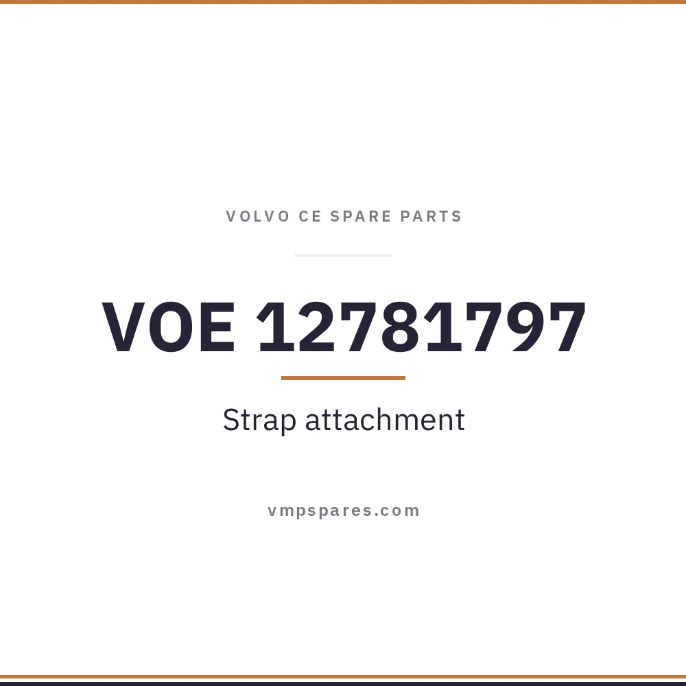 VOE 12781797 – Strap attachment