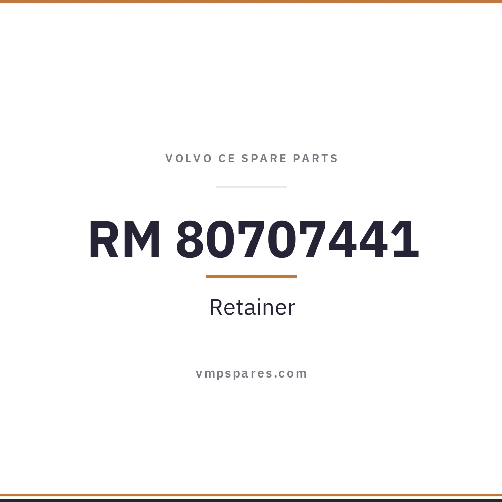RM 80707441 – Retainer