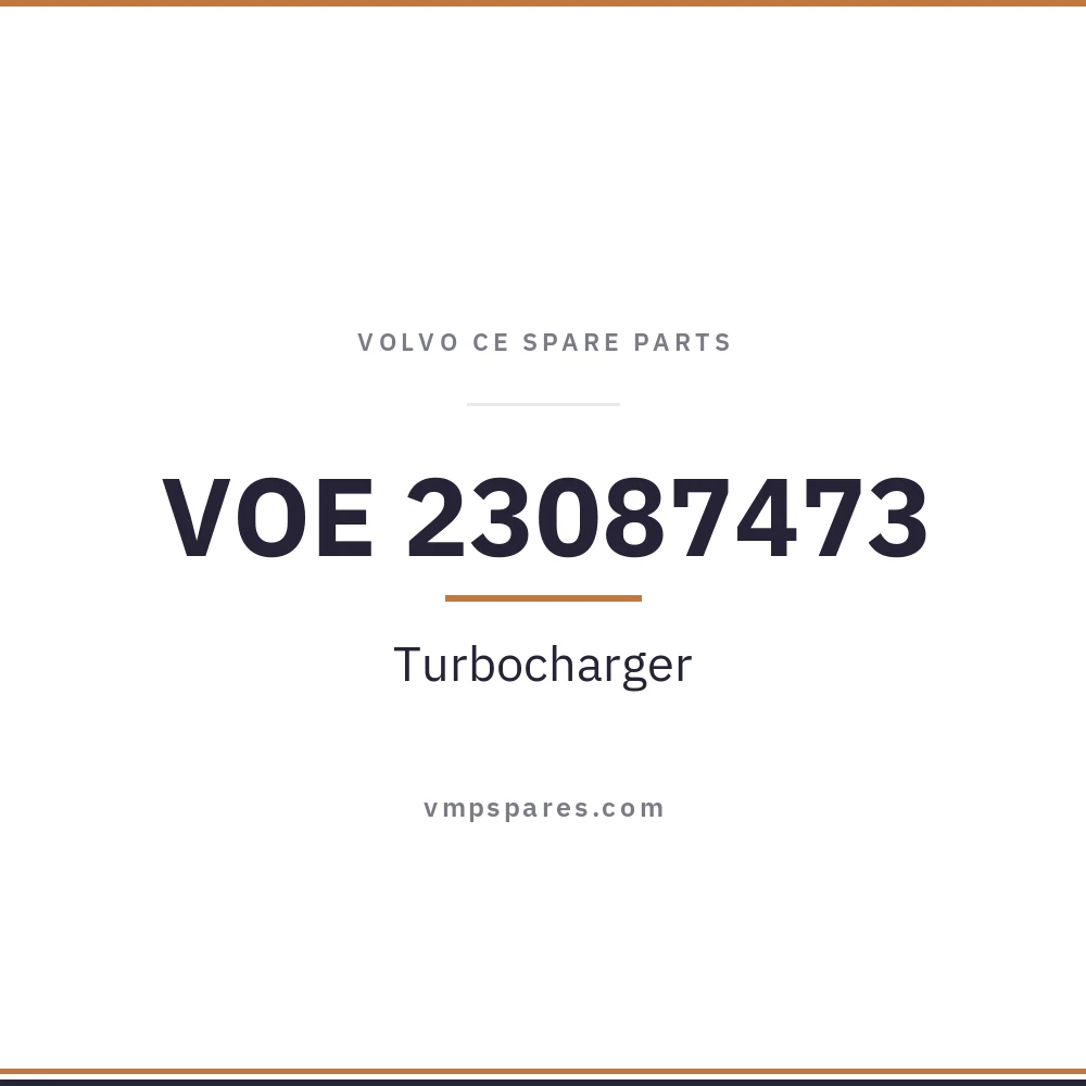 VOE 23087473 – Turbocharger