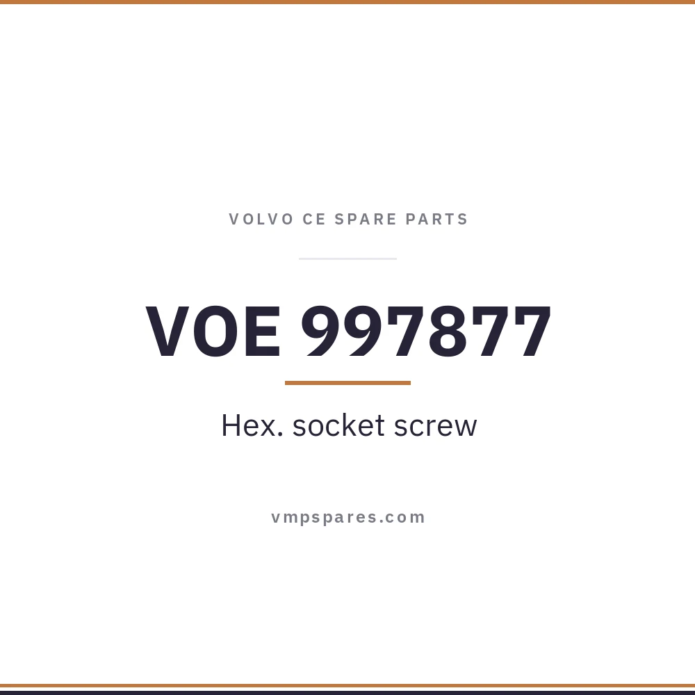 VOE 997877 – Hex. socket screw