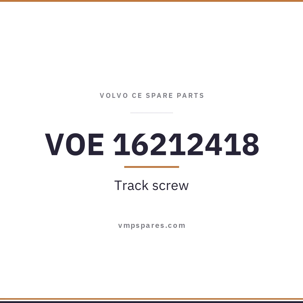 VOE 16212418 – Track screw