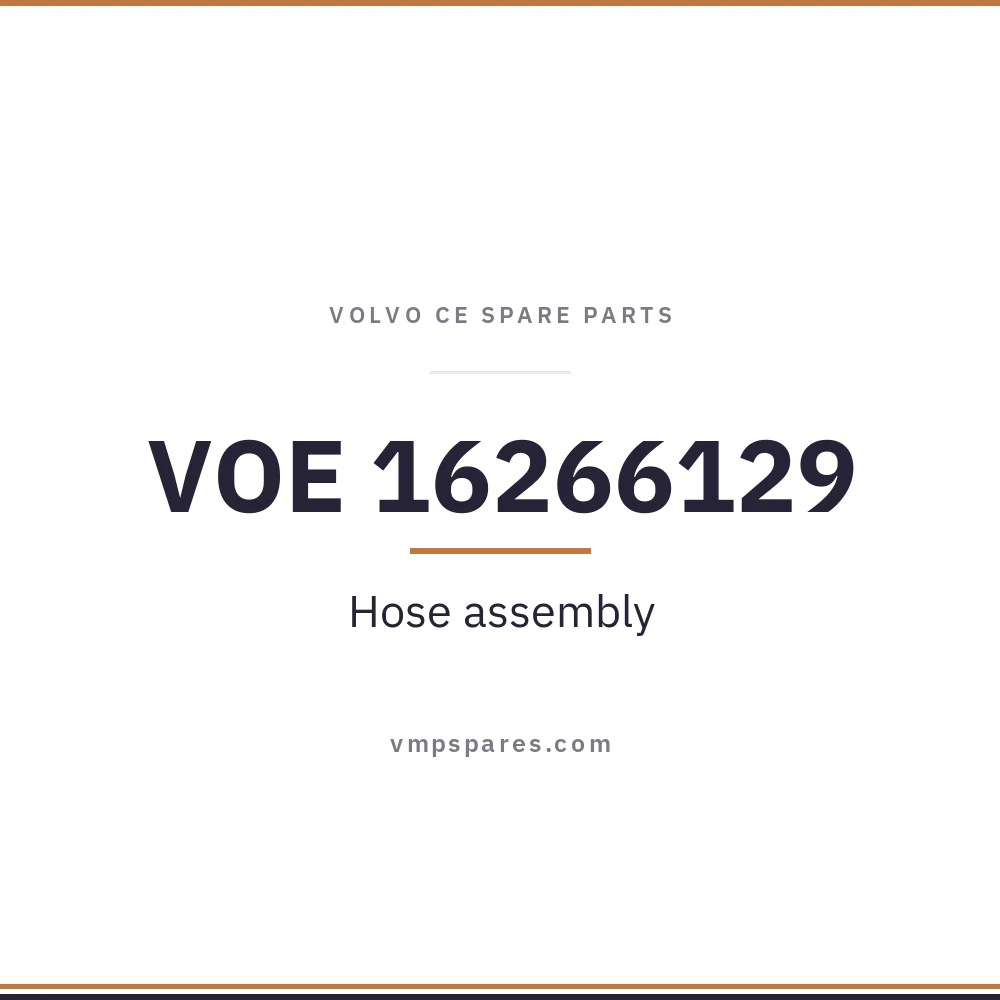 VOE 16266129 – Hose assembly