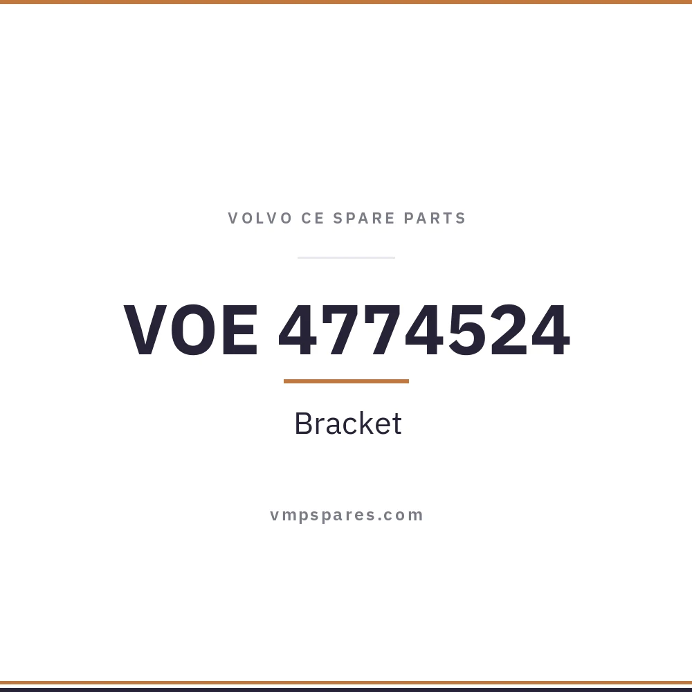 VOE 4774524 – Bracket