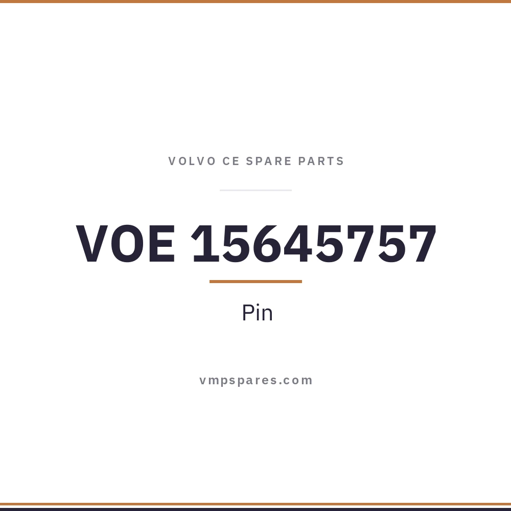 VOE 15645757 – Pin