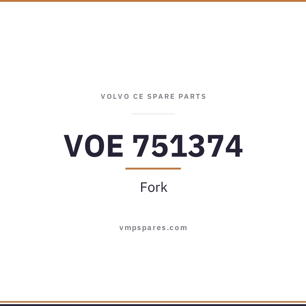 VOE 751374 – Fork