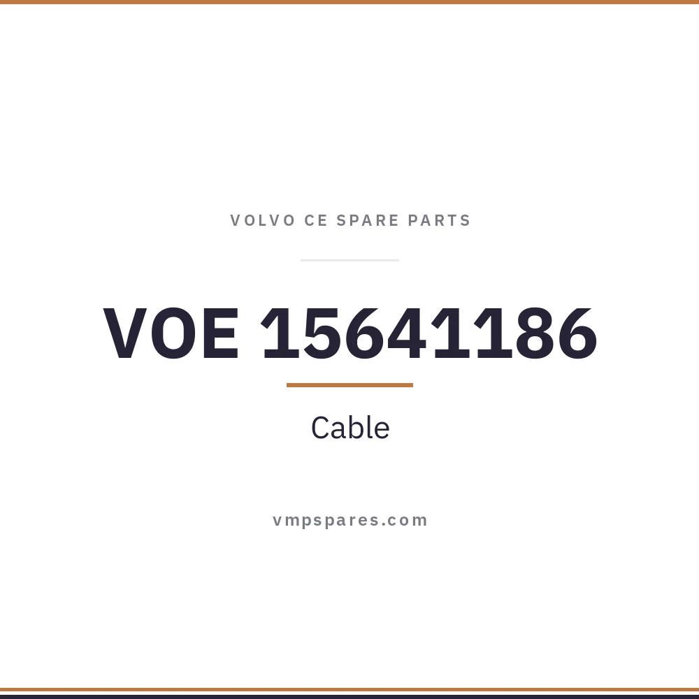 VOE 15641186 – Cable