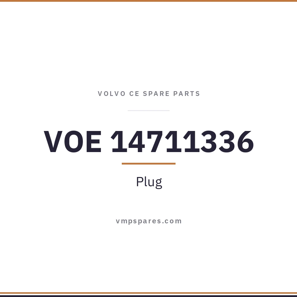 VOE 14711336 – Plug