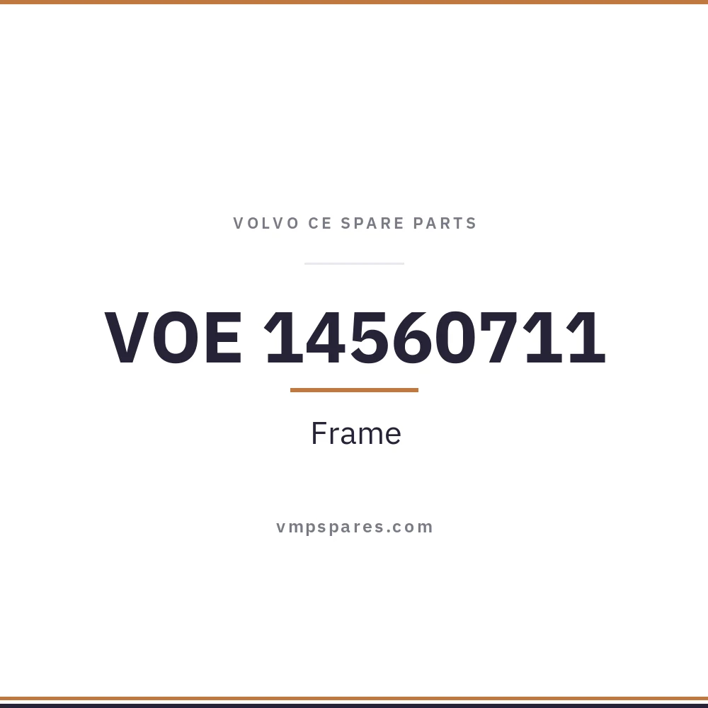 VOE 14560711 – Frame